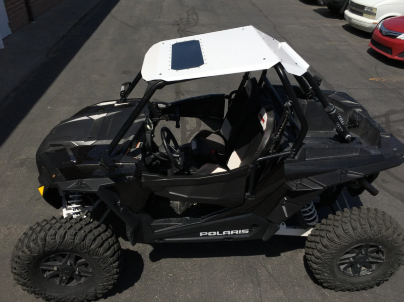 Polaris RZR XP 1000, Turbo Fast Back Aluminum Roof With SunRoof by Moto Armor - Image 2