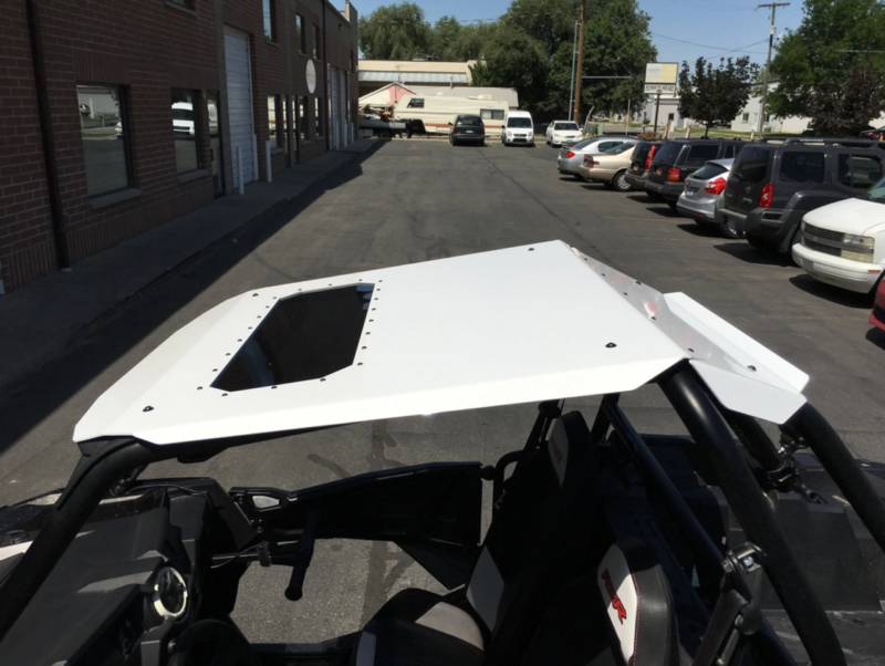 Polaris RZR XP 1000, Turbo Fast Back Aluminum Roof With SunRoof by Moto Armor - Image 3