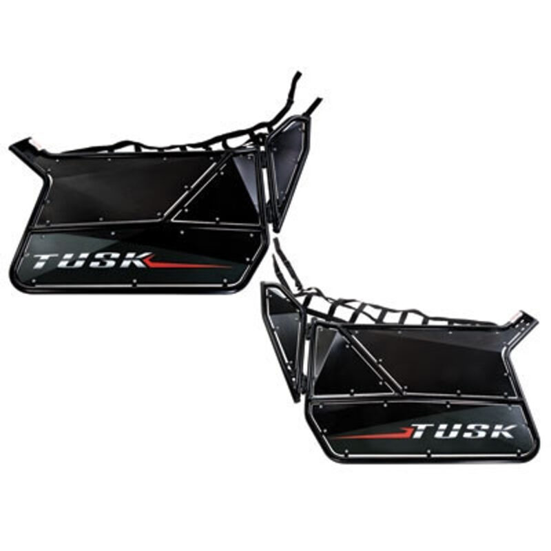 Polaris RZR Aluminum Suicide Doors with Nets by Tusk