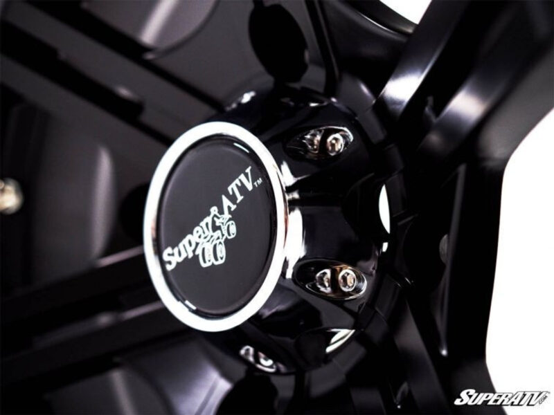 Polaris RZR 14 Inch Black H-Series Bandit Wheels (3/8"" and 12mm studs) by SuperATV - Image 2