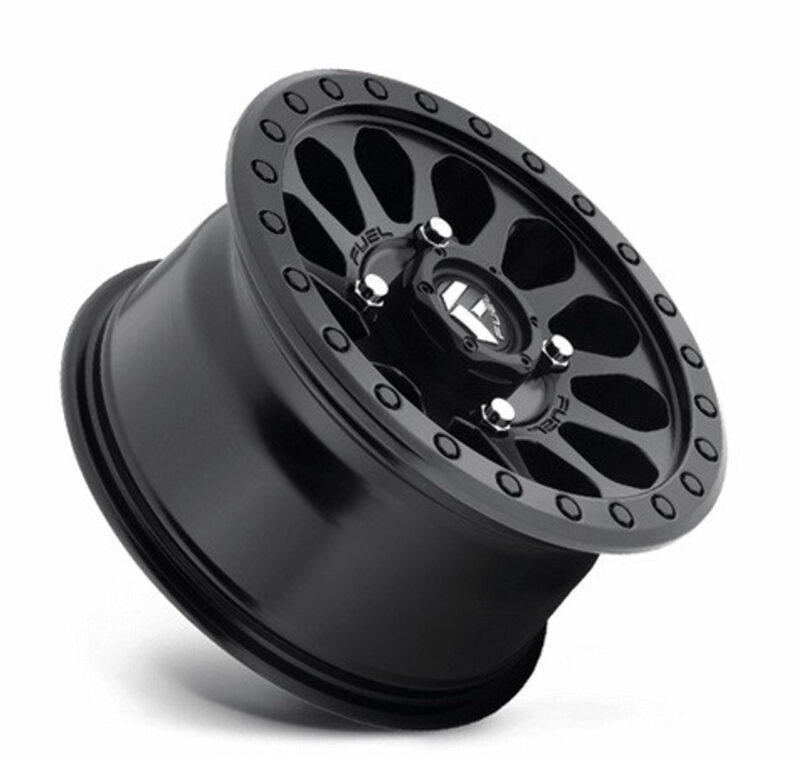 Polaris RZR Fuel Vector D579 Matte Black Wheel Set by Fuel Off-Road - Image 2