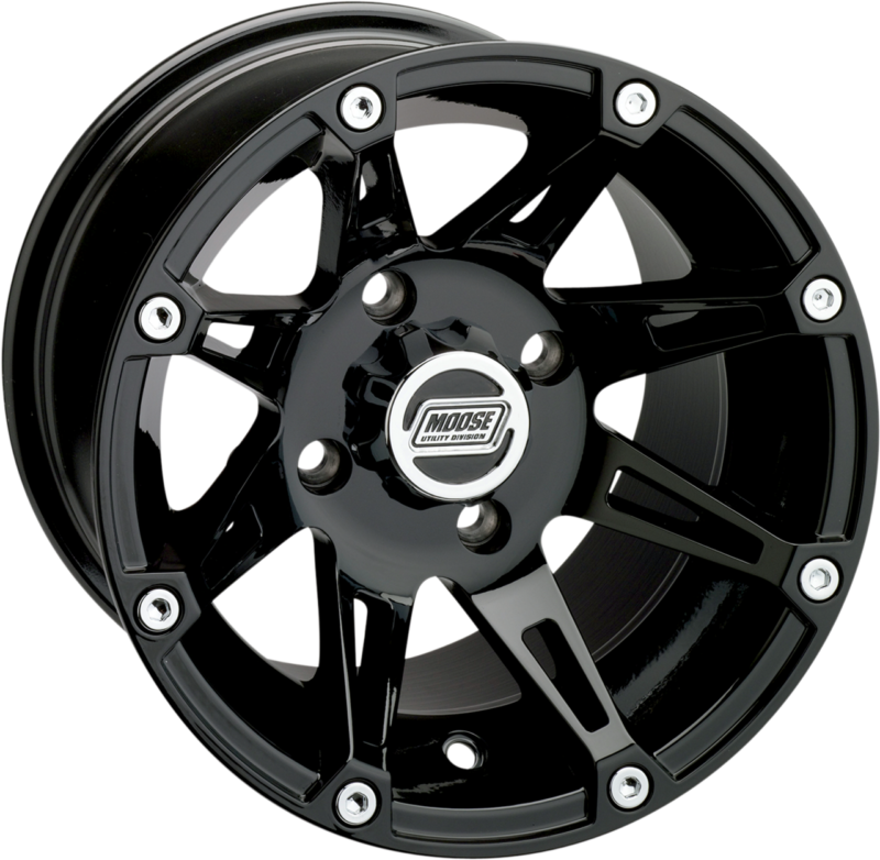 Polaris RZR Aluminum Rear Wheel (387B 12X8 4/156 4+4) Black Chrome Gloss by Moose Polaris RZR Aluminum Rear Wheel (387B 12X8 4/156) Black Chrome Gloss Polaris RZR Aluminum Rear Wheel (387B 12X8 4/156) Black Chrome Gloss Polaris RZR Aluminum Rear Wheel (387B 12X8 4/156) Black Chrome Gloss   Polaris RZR Aluminum Rear Wheel (387B 14X8 4/156 4+4) Black Chrome Gloss by Moose 0230-0468-RZR